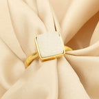 Handmade Sugar Druzy Adjustable Ring - La Vitá Jewels