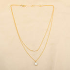 Lavina Pearl Drop Necklace - La Vitá Jewels