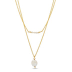 Lavina Pearl Drop Necklace - La Vitá Jewels