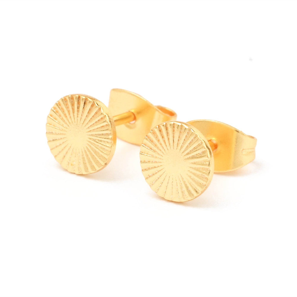 Sunbeam Stud Earrings - La Vitá Jewels