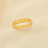 Gold Minimalist Band Rings