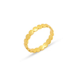 Gold Minimalist Band Rings