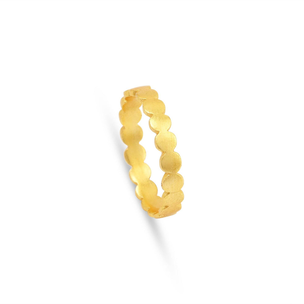 Gold Minimalist Band Rings - La Vitá Jewels