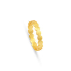 Gold Minimalist Band Rings - La Vitá Jewels