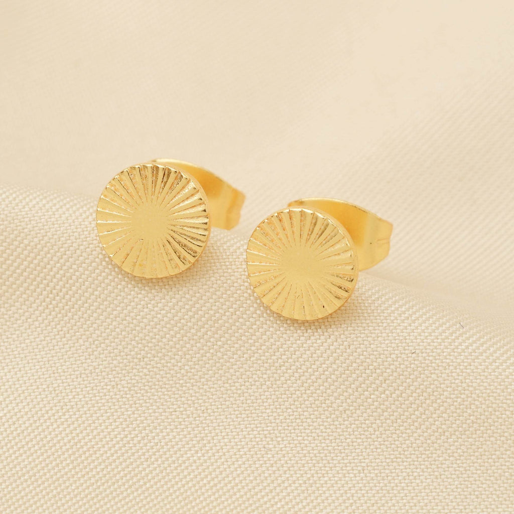 Sunbeam Stud Earrings - La Vitá Jewels