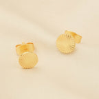 Sunbeam Stud Earrings - La Vitá Jewels