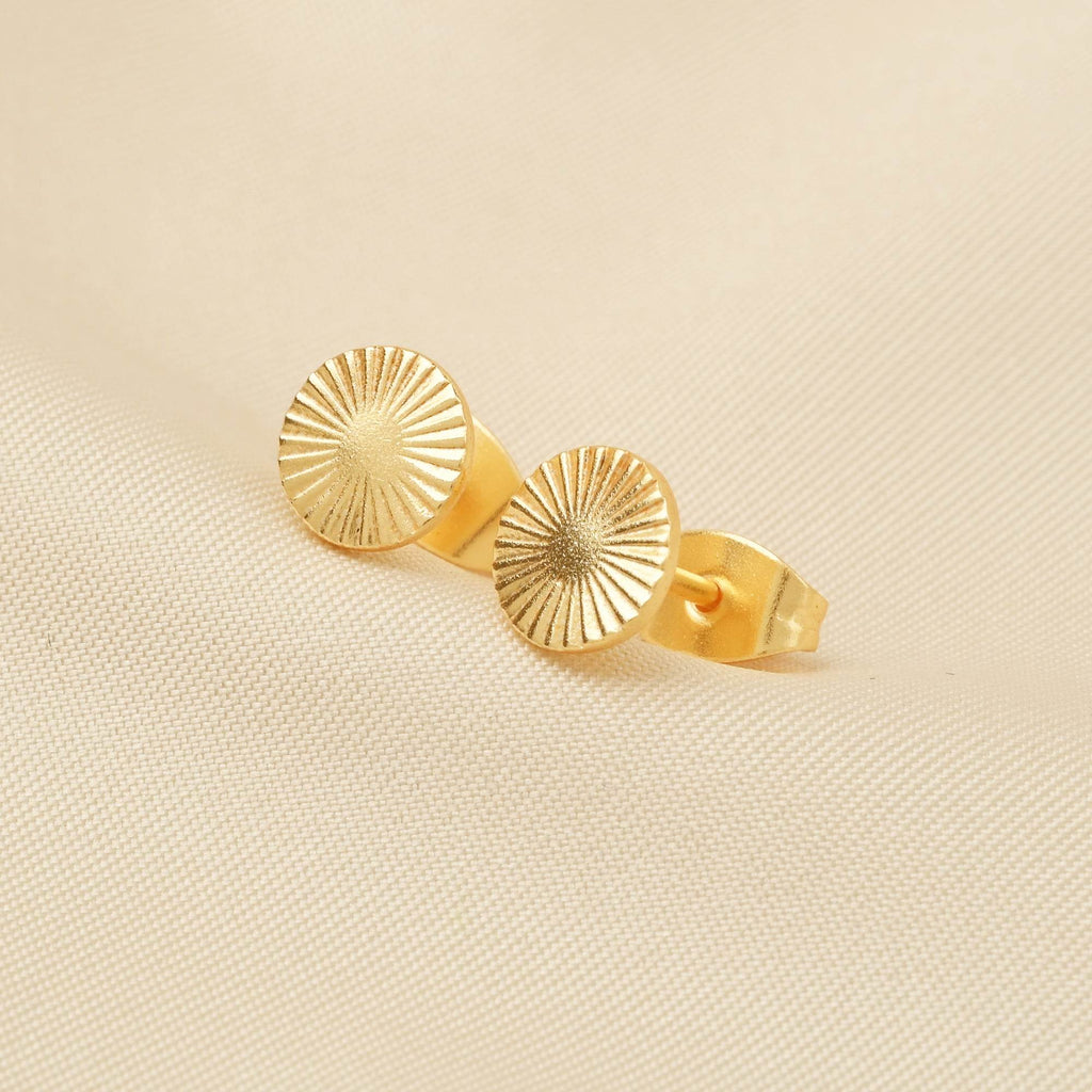 Sunbeam Stud Earrings - La Vitá Jewels