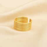 Adjustable Statement Rings