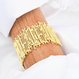 Brass Gold Plated Metal Bracelets