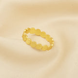 Beaded Band Rings