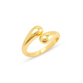 Chunky Gold Love Hug Rings - La Vitá Jewels