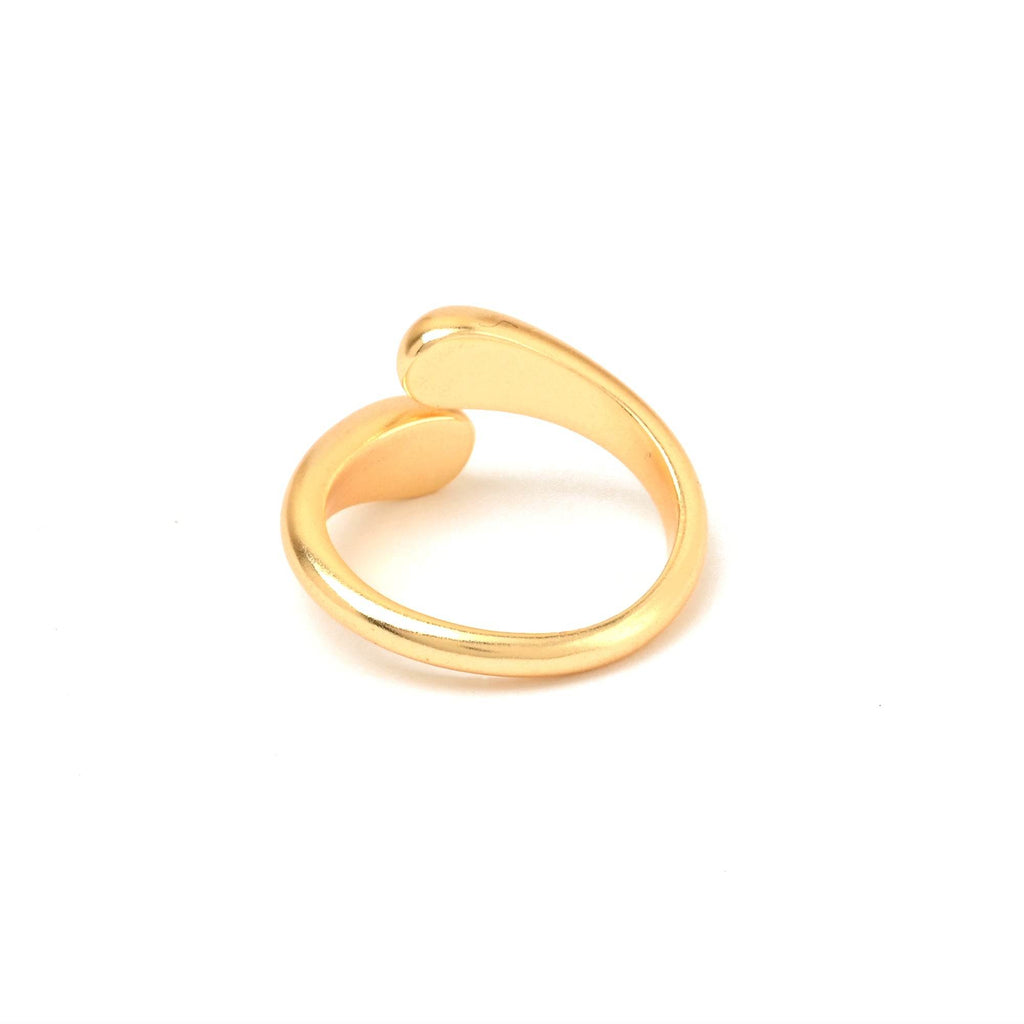 Chunky Gold Love Hug Rings - La Vitá Jewels