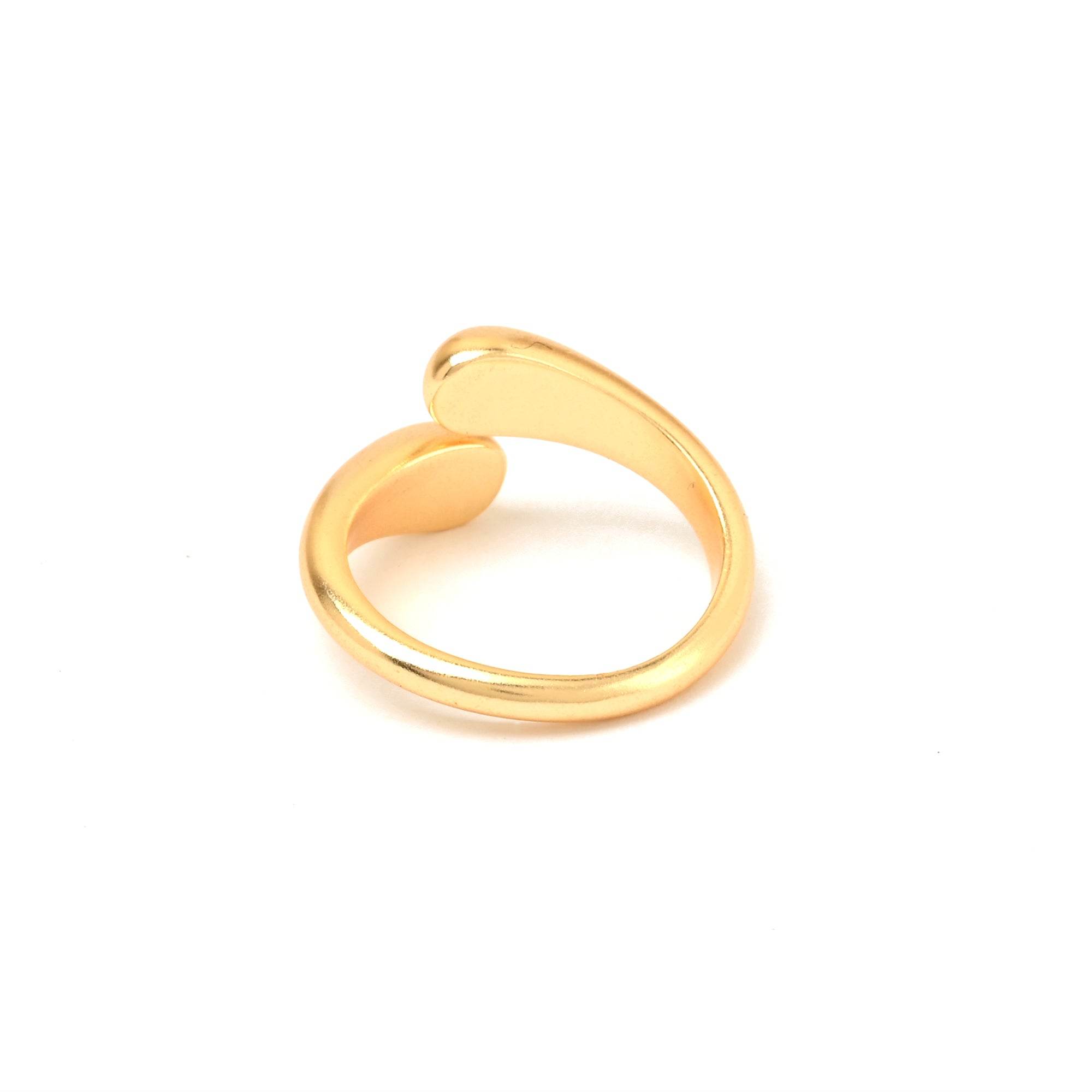 Chunky Gold Love Hug Rings - La Vitá Jewels