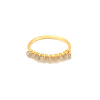 Labradorite, Citrine, Pyrite and Ruby Beaded Rings - La Vitá Jewels