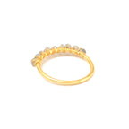 Labradorite, Citrine, Pyrite and Ruby Beaded Rings - La Vitá Jewels