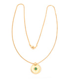 Cleo Green Onyx Necklace