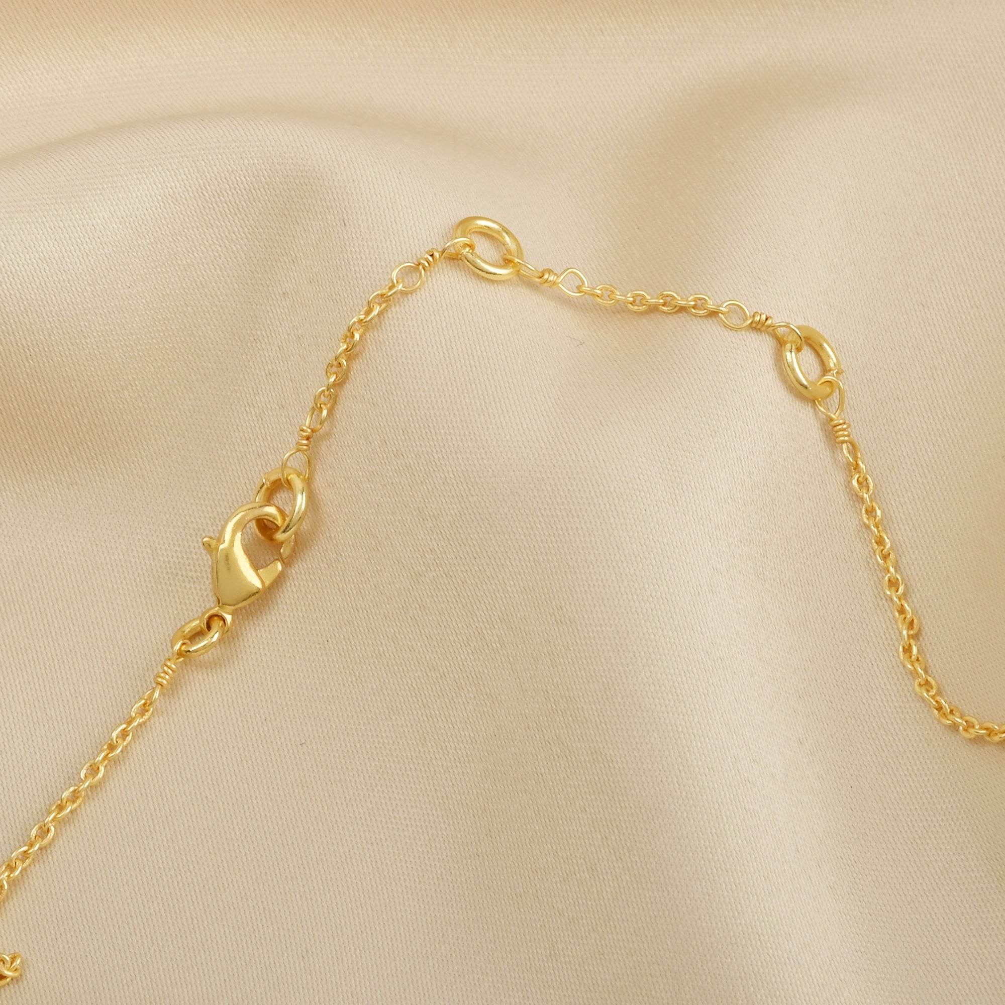 Peace & Love Custom Letter Heart Necklaces - La Vitá Jewels