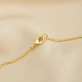 Round Disc Texture Necklaces