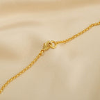 Three Gold Tone Round Disc Hammered Necklaces - La Vitá Jewels