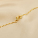 Circle Shape Texture Necklaces