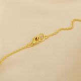 Drop Shape Texture Necklaces