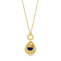 Lola Lapiz and Pearl with Texture Necklaces - La Vitá Jewels