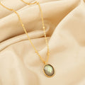 Labradorite, London Topaz Color Gemstone Necklaces in Sterling Silver - La Vitá Jewels