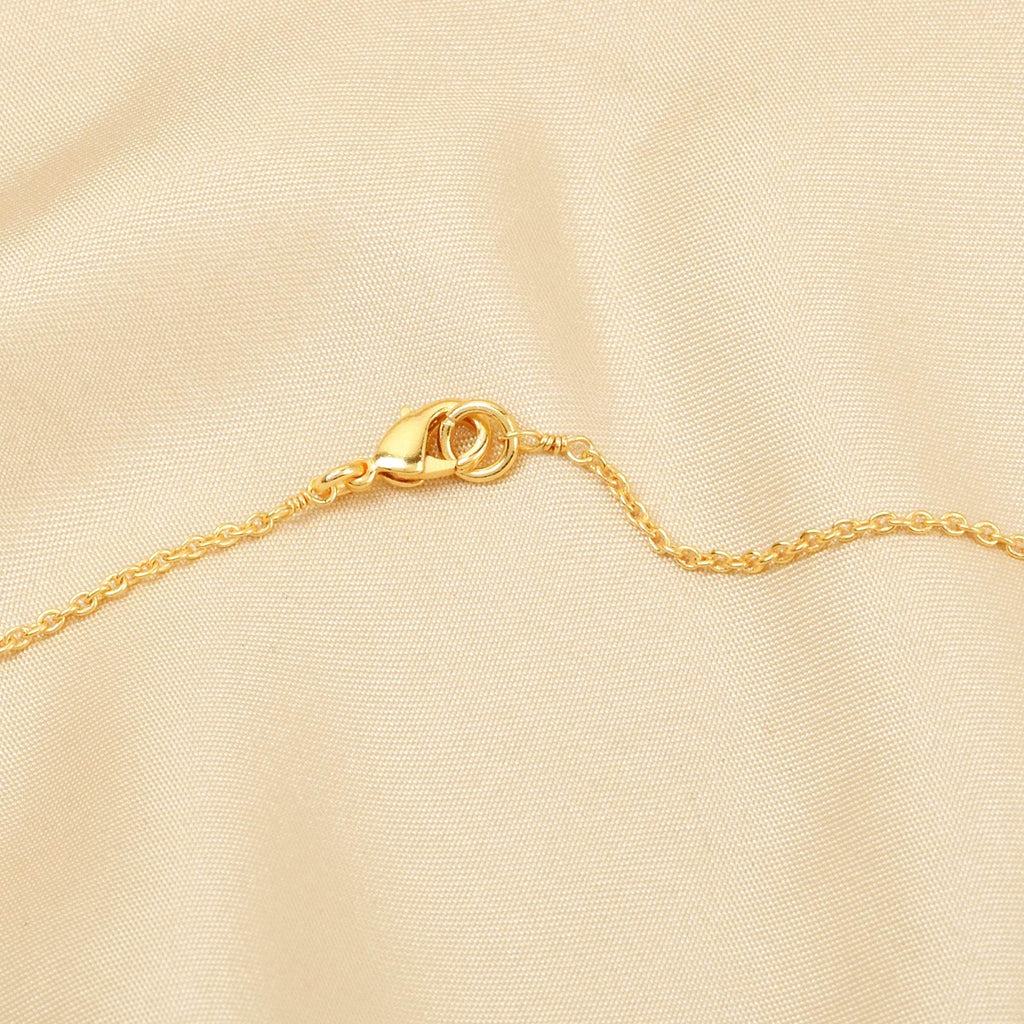 Labradorite gemstone with Willa Leafy Necklace - La Vitá Jewels