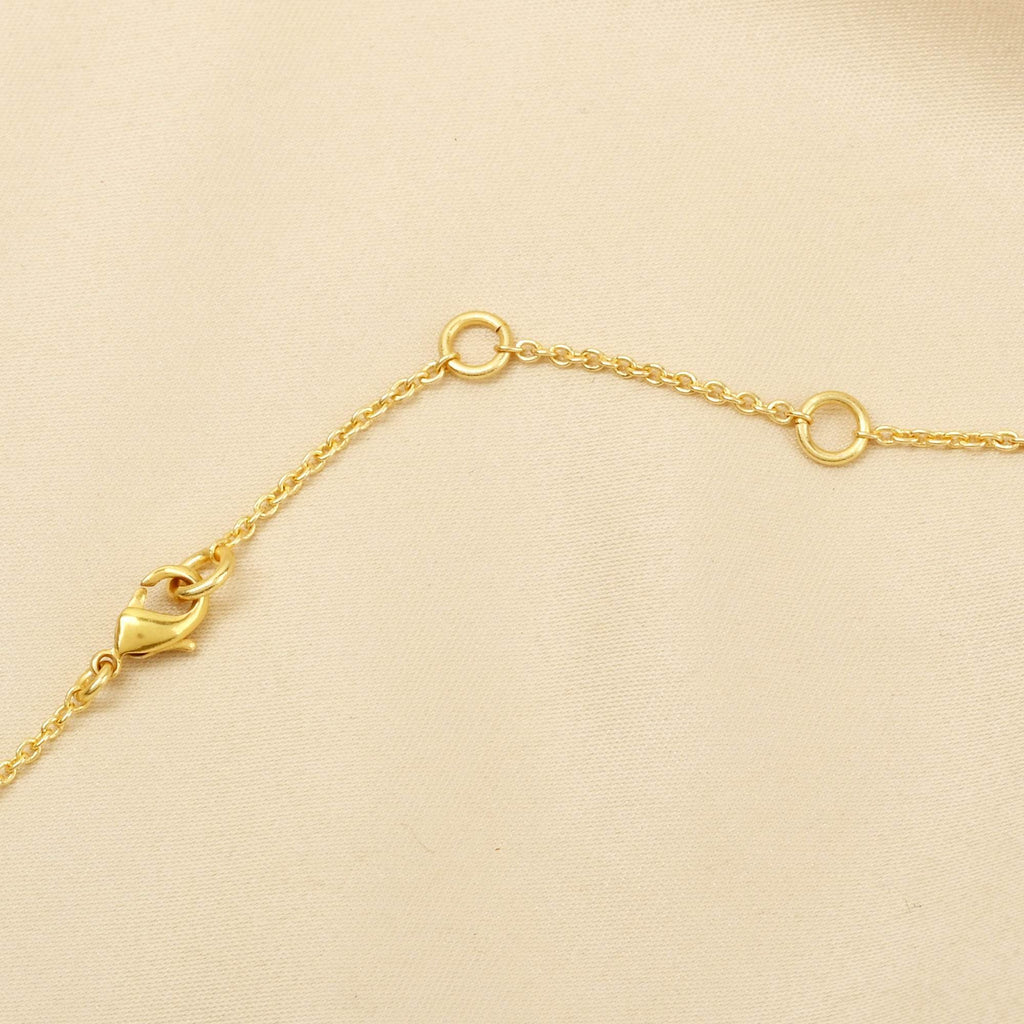 Fan shape Metal Beads Necklaces - La Vitá Jewels