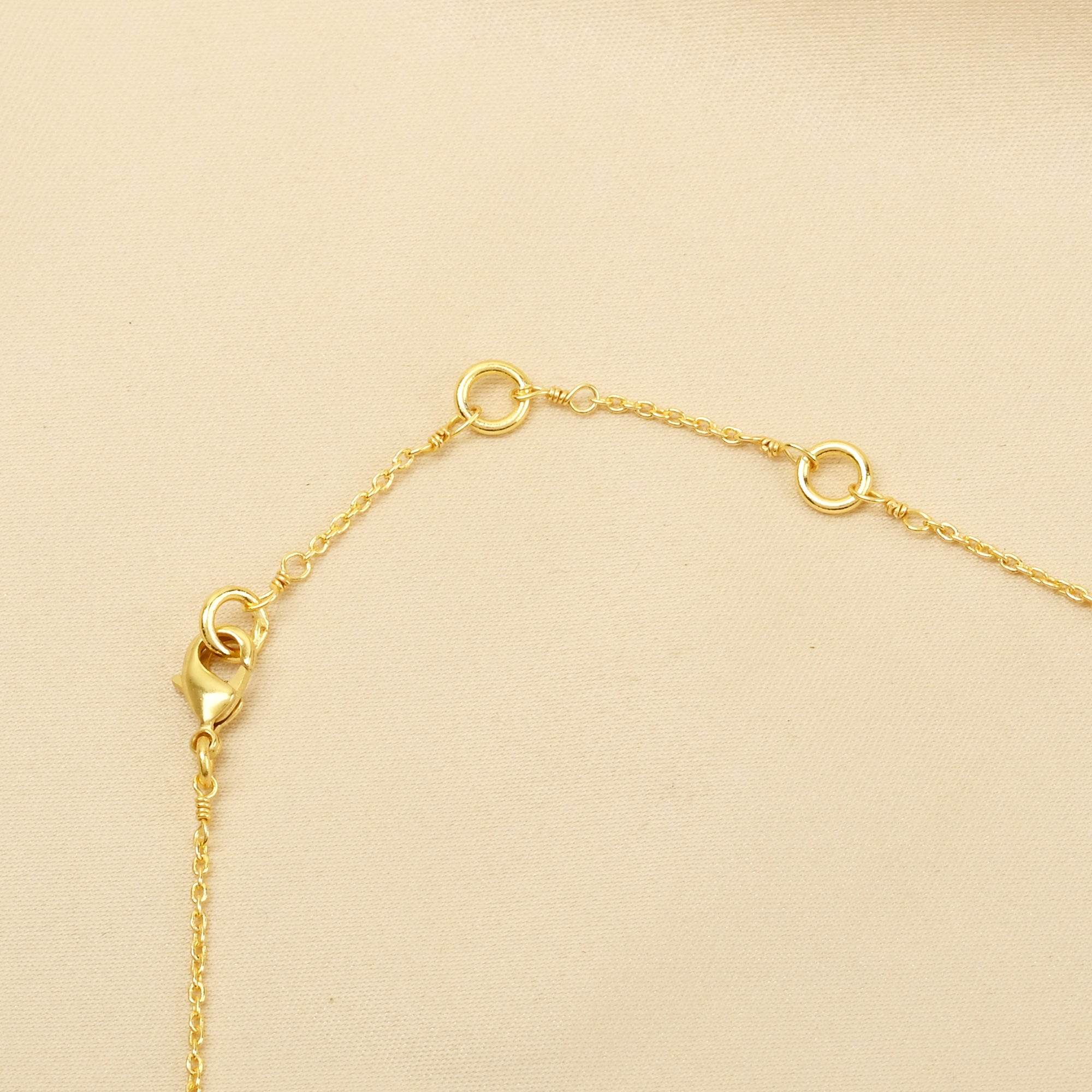 Green Chalcedony Beads Necklace - La Vitá Jewels