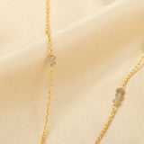 Labradorite with Round Disc Necklaces