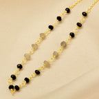 Green Chalcedony Beads Necklace - La Vitá Jewels