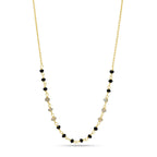 Green Chalcedony Beads Necklace - La Vitá Jewels