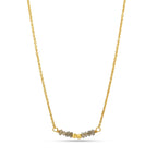 Amazonite and Labradorite Beads Bar Necklaces - La Vitá Jewels