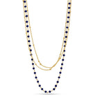 Multi Layered Gemstones Beaded Necklaces - La Vitá Jewels