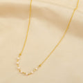 Peach Chalcedony Beaded Necklaces - La Vitá Jewels