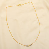 Amazonite and Labradorite Beads Bar Necklaces
