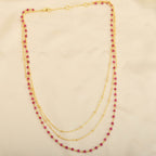 Multi Layered Gemstones Beaded Necklaces - La Vitá Jewels
