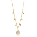 Labradorite with Beads Stone Necklaces - La Vitá Jewels