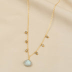 Labradorite with Beads Stone Necklaces - La Vitá Jewels