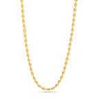 Golden Metal Beaded Necklaces - La Vitá Jewels