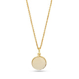 Lara Green Chalcedony Necklace