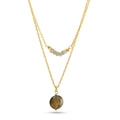 Julia Labradorite Gemstone Necklaces in Sterling Silver - La Vitá Jewels