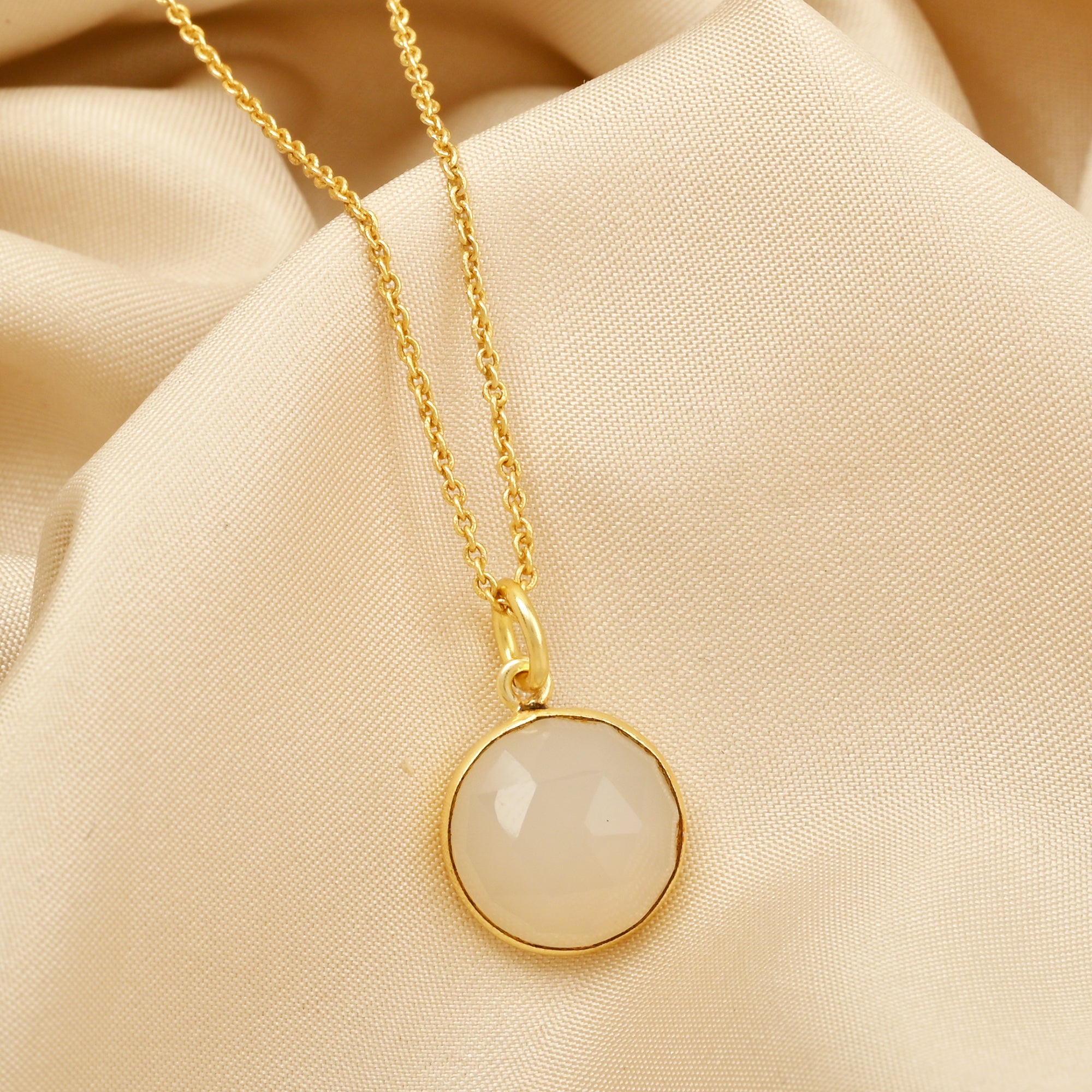 Green Onyx and Green Chalcedony Necklaces