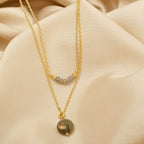 Julia Labradorite Gemstone Necklaces in Sterling Silver - La Vitá Jewels