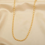 Golden Metal Beaded Necklaces - La Vitá Jewels