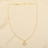 Lara Green Chalcedony Necklace