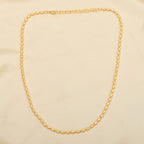 Golden Metal Beaded Necklaces - La Vitá Jewels