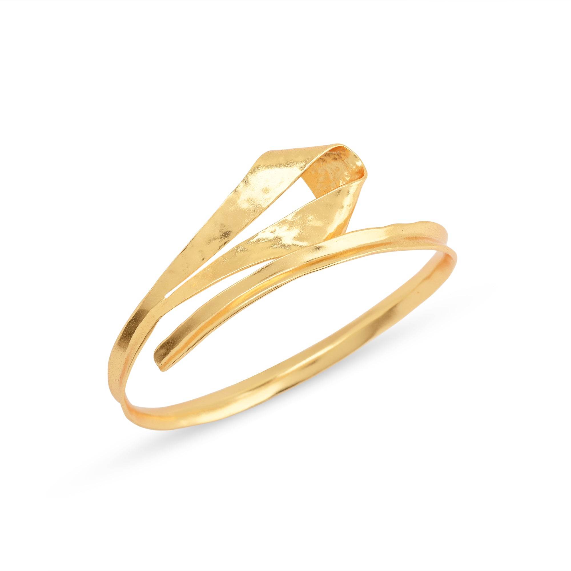 Hammered Adjustable Bangles - La Vitá Jewels