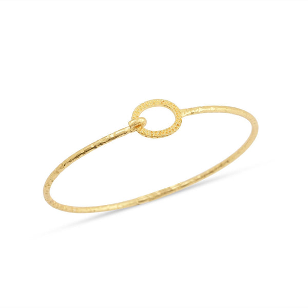 Hammered Metal Bangles/Bracelets - La Vitá Jewels